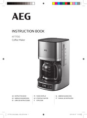 Aeg KF7700 Libro De Instrucciones