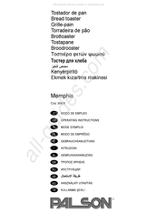 PALSON Memphis Manual De Instrucciones