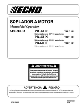 Echo PB-60HT Manual Del Operador