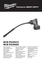 Milwaukee M18 FCVN24 Manual Original