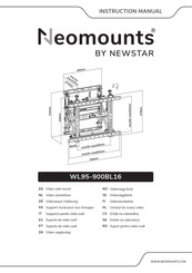 NewStar NeoMounts WL95-900BL16 Manual De Instrucciones