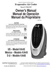 Improvements KA45 Manual De Operación