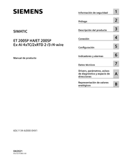Siemens 6DL1134-6JD00-0HX1 Manual De Producto
