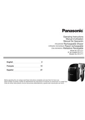 Panasonic ES-LT71 Manual De Operación