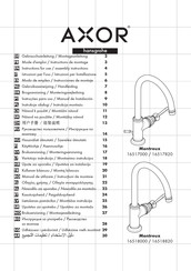 Hansgrohe AXOR Montreux 16518820 Modo De Empleo/Instrucciones De Montaje