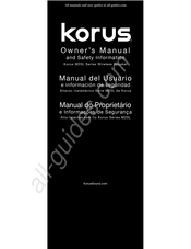 Korus M20L Manual Del Usuario