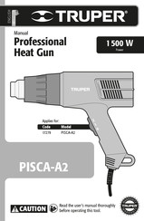 Truper PISCA-A-2 Manual