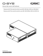 Q-SYS QIO-IR1x4 Manual Del Usuario Del Hardware