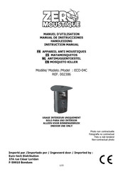 Zero Moustique ECO-04C Manual De Instrucciones