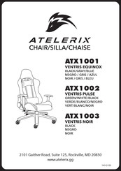 ATELERIX VENTRIS NOIR ATX1003 Instrucciones De Montaje