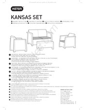 Keter KANSAS SET Instrucciones De Montaje