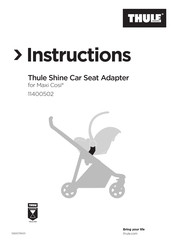 Thule 11400502 Manual De Instrucciones