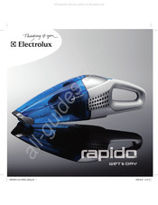 Electrolux rapido wet&dry ZB404WD Manual Del Usuario