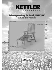 Kettler . H2548-100 Manual De Instrucciones
