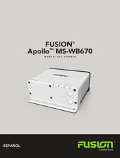 Fusion Apollo MS-WB670 Manual Del Usuario