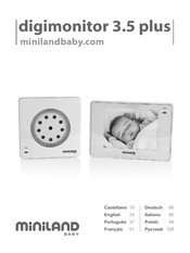 Miniland Baby digimonitor 3.5 plus Manual Del Usuario