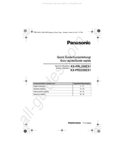 Panasonic KX-PRD250EX1 Guía Rápida