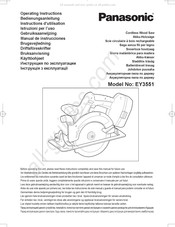 Panasonic EY3551 Manual De Instrucciones