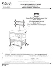 Safco Scoot 8940 Instrucciones De Ensamblaje