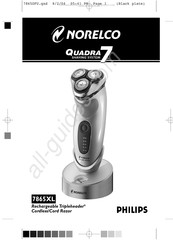 Philips Norelco QUADRA 7 7865XL Manual De Instrucciones