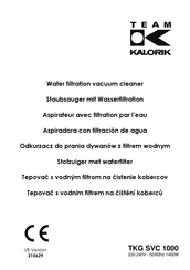 Team kalorik TKG SVC 1000 Manual De Instrucciones