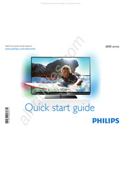 Philips 32PFL6007T Guia De Inicio Rapido