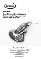 Ewbank UV400 Instrucciones De Cuidado Y Uso