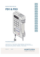 Huntleigh FD3 Instrucciones De Uso