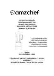 amzchef MS-705 Manual De Instrucciones