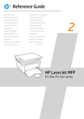 HP LaserJet MFP M139e Serie Guía De Referencia