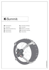 König K-Summit Serie Instrucciones