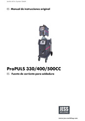 JESS Welding ProPULS 500CC Manual De Instrucciones Original