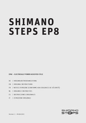 Shimano Steps EP8 Instrucciones Originales