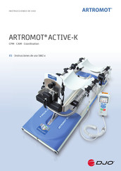 DJO ARTROMOT ACTIVE-K Instrucciones De Uso