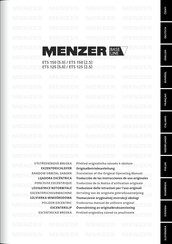 Menzer ETS 125 2.5 Instrucciones De Uso