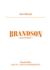 Brandson Equipment 20200828NB154 Manual Del Usuario