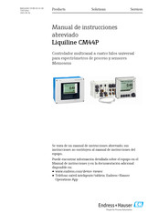 Endress+Hauser Liquiline CM44P Manual De Instrucciones