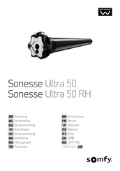 SOMFY Sonesse Ultra 50 Manual