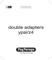 Peg-Perego double adapters ypsi/z4 Instrucciones De Uso