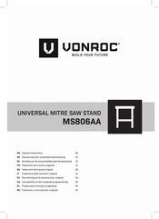 VONROC MS806AA Traducción Del Manual Original