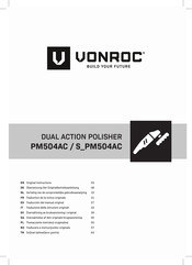 VONROC PM504AC Traducción Del Manual Original