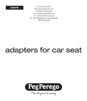 Peg-Perego adapters for car seat Instrucciones De Uso