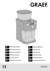 Graef CM252 Manual De Instrucciones