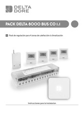 DELTA DORE PACK DELTA 8000 BUS CO 1.1 Instrucciones Para La Instalación