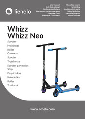 Lionelo Whizz Neo Manual De Usuario