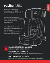 Diono radian 3RX Manual De Instrucciones