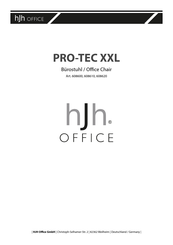 hjh OFFICE PRO-TEC XXL 608610 Instrucciones De Montaje