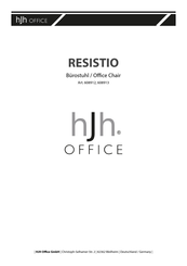 hjh OFFICE RESISTIO 608913 Instrucciones De Montaje