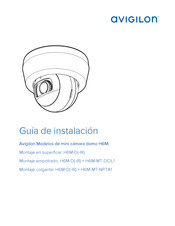 Avigilon H6M-D-IR+H6M-MT-NPTA1 Guia De Instalacion