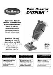 Pool Blaster CATFISH Li Manual Del Operador